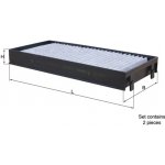 MAHLE ORIGINAL Filtr, vzduch v interiéru LAK221S – Hledejceny.cz