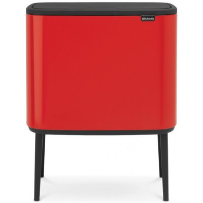 Brabantia Bo Touch Bin 3 x 11 L zářivě červená 316005