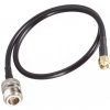 síťový kabel W-star Pigtail N/F-RSMA/M 50cm do 6GHz pájený hrot PIGNF-RSMAM50