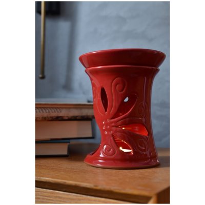Supeko aroma lampa červená 14,5 cm – Sleviste.cz