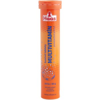 Haas MultiVitamín Pomeranč 20 šumivých tablet