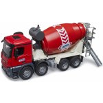 Bruder 3655 MB Arocs míchačka na beton domichávač červený – Zboží Dáma