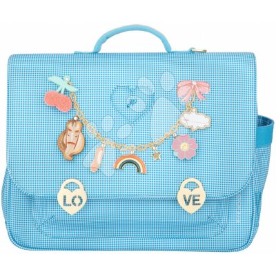 Jeune Premier aktovka It Bag Midi Vichy Love Blue – Hledejceny.cz