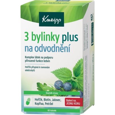 Kneipp Werke 3 bylinky na odvodnění tobolek 60