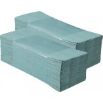 Eurokraft Ekonom PZ71 Skládané ručníky recyklovaný papír 1 vrstva zelená bal.j. 20 balení po 250 ks – Zboží Dáma