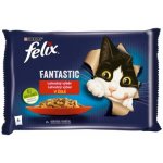 Felix Fantastic s králíkem a jehněčím v želé 4 x 85 g – Hledejceny.cz