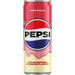 Pepsi Cream strawberries Zero sugar 0,25 l – Sleviste.cz