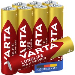 Varta Longlife Max Power AAA 8ks 4703101418