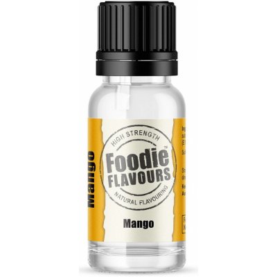Foodie Flavours Přírodní koncentrované aroma 15 ml mango – Sleviste.cz