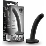Temptasia Twist Small přísavkový kroucený dildo černý – Zboží Dáma