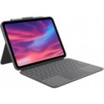 Logitech ochranný kryt s klávesnicí Combo Touch pro Apple iPad 2022 10. generace, mezinárodní US 920-011382 šedá – Zboží Živě