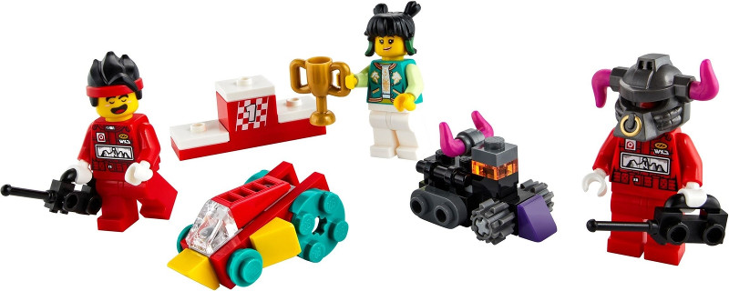 LEGO® 40472 Závody na dálkové ovládání s Monkie Kidem