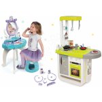 Smoby Set kuchynka elektronická Cherry so zvukmi+kozmetický stolík 2v1 Frozen 310908-15 – Zboží Dáma