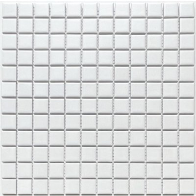 The Mosaic Factory bílá matná 2,3 x 2,3 cm čtverce FIN 1ks – Zbozi.Blesk.cz