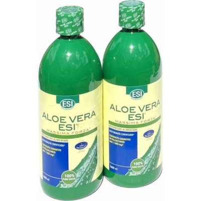 Esi Aloe Vera 99,8% čistá šťáva 2 x 1 l – Hledejceny.cz