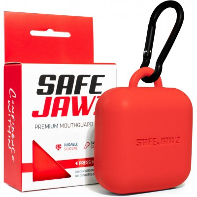 Safe Jawz Pouzdro na chránič zubů Safe Jawz Premium Silicone červená – Zbozi.Blesk.cz