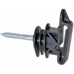 Izolátor pro elektrický ohradník plochý, pro pásku do 40 mm, lanka a lana - 25 ks – Hledejceny.cz