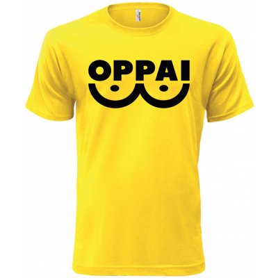 One Punch Man tričko Oppai žluté – Hledejceny.cz