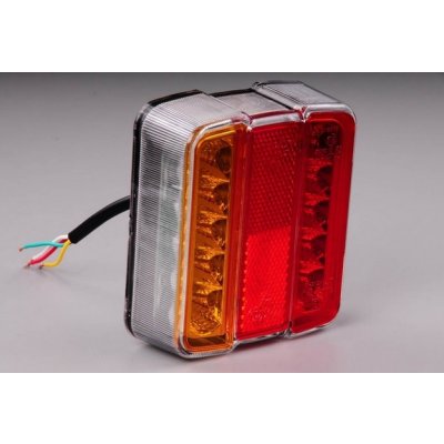 CN Světlo zadní sdružené LED 12V 110x98mm – Hledejceny.cz