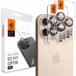 Spigen Glass tR EZ Fit Optik Pro 2 Pack rose - iPhone 16 Pro/16 Pro Max AGL08862 – Zboží Živě