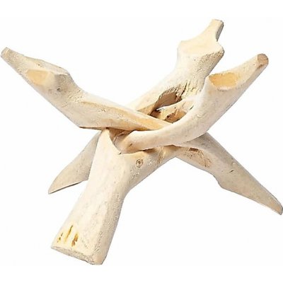 Nefertitis Stojánek z přírodního dřeva na vykuřovací mušle NF42968 cca 15 cm – Zboží Mobilmania