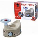 Big Nočník autíčko Baby Loo Grey s volantem a klaksonem – Sleviste.cz