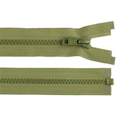 Prima-obchod Kostěný zip YKK No 5 délka 50 cm bundový, barva 011 zelená khaki – Hledejceny.cz