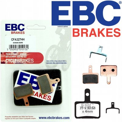 BRZDOVÉ DESTIČKY NA KOLO EBC CFA327HH SHIMANO DEORE BR-M515 M525 M315 M355 M365 M375 | Zboží Auto