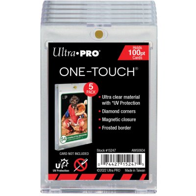 Ultra Pro Obal na kartu One Touch Magnetic Holder 100pt 5 ks – Hledejceny.cz