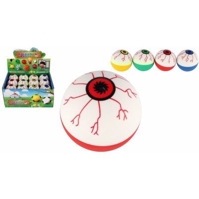 Míček hopík oko pěna 6cm 4 druhy 24ks v boxu – Zboží Mobilmania