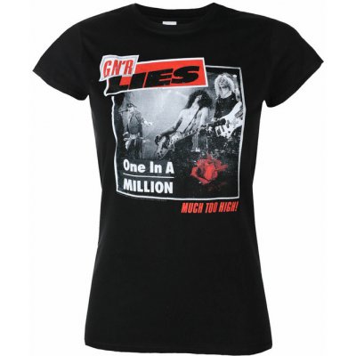tričko dámské Guns N' Roses One In A Million DRM12917600 – Zboží Mobilmania