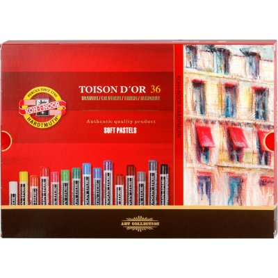 Koh-i-noor Křídy 8515/36 prašné TOISON D OR 7009 – Zbozi.Blesk.cz