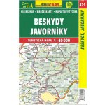 Beskydy Javorníky turistická mapa 1:40 000 – Zbozi.Blesk.cz