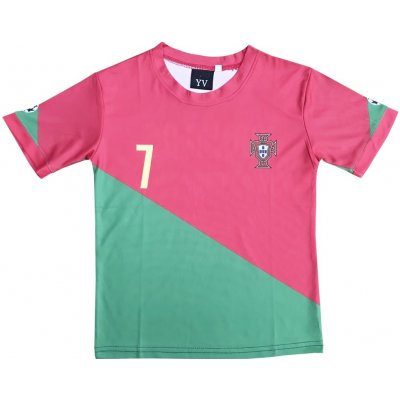 Numberoplus Ronaldo Portugalsko 2022 23 replika dětský fotbalový dres – Zboží Mobilmania