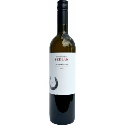Vinařství Sedlák Veltlínské zelené moravské zemské 2019 12,5% 0,75 l (holá láhev) – Hledejceny.cz