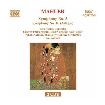 Gustav Mahler - Symphony No. 3 Symphony No. 10 - Adagio CD – Hledejceny.cz