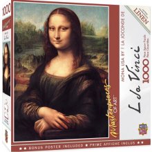 Masterpieces Leonardo Da Vinci Mona Lisa 1000 dílků