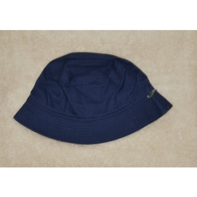 Dětská čepička klobouček tmavě modrý s kapsou