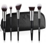 GloryStyles Sada štětců na obličej 5 ks + pouzdro – Zboží Dáma