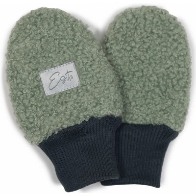 Esito Zimní bezpalcové rukavice Teddy fleece double Olive olivová – Sleviste.cz