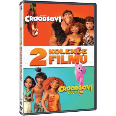 Croodsovi kolekce 1.+2. DVD – Zbozi.Blesk.cz