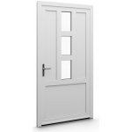 Aluplast vchodové dveře jednokřídlé bílá/bílá 80 x 180 cm rozložení výplně 30 – Hledejceny.cz