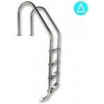 PWS schůdky 4 stupně STANDARD Into Concrete SALT AISI 304 – HobbyKompas.cz