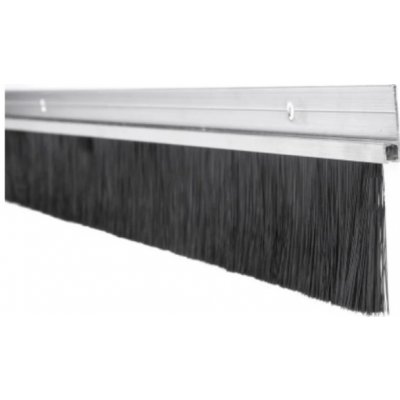 UMAKOV Hliníková těsnící lišta s kartáčem na dveře a brány, H/7Y-46x1000 – Sleviste.cz