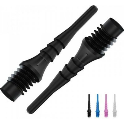 Bull's Tefo-X soft hroty 6mm(2BA) Shark 62201 - 1bal/1000ks/černá – Hledejceny.cz