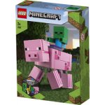 LEGO® Minecraft® 21157 Velká figurka Prase s malou zombie – Hledejceny.cz