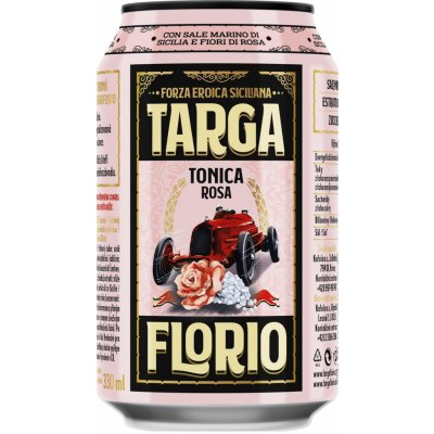 Targa Tonic Targa Florio růžový plech 24 x 330 ml – Zboží Dáma