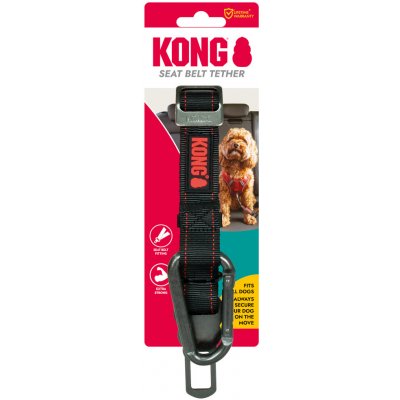 Kong bezpečnostní pás černý 29 x 7,5 x 2,5 cm – Sleviste.cz