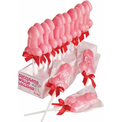 Spencer & Fleetwood Succulent Willie Lollipop 24x35g