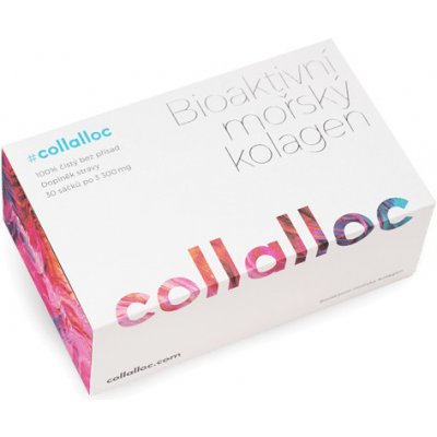 Collalloc 100% bioaktivní mořský kolagen 30 sáčků – Hledejceny.cz